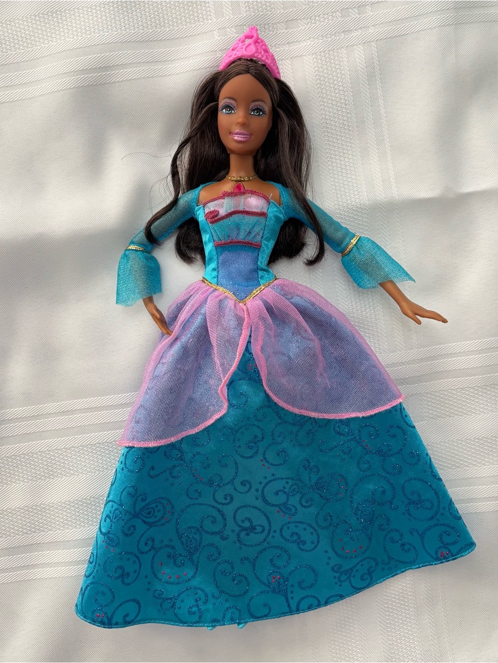 Barbie as the Island Princess Rosella Singing AA Doll Working 2007 Mattel READ